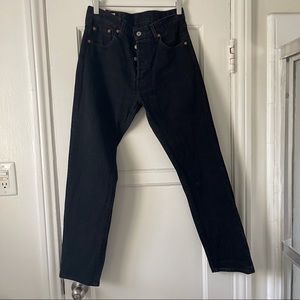 Levi’s 501 93’ straight leg in washed black size 29
